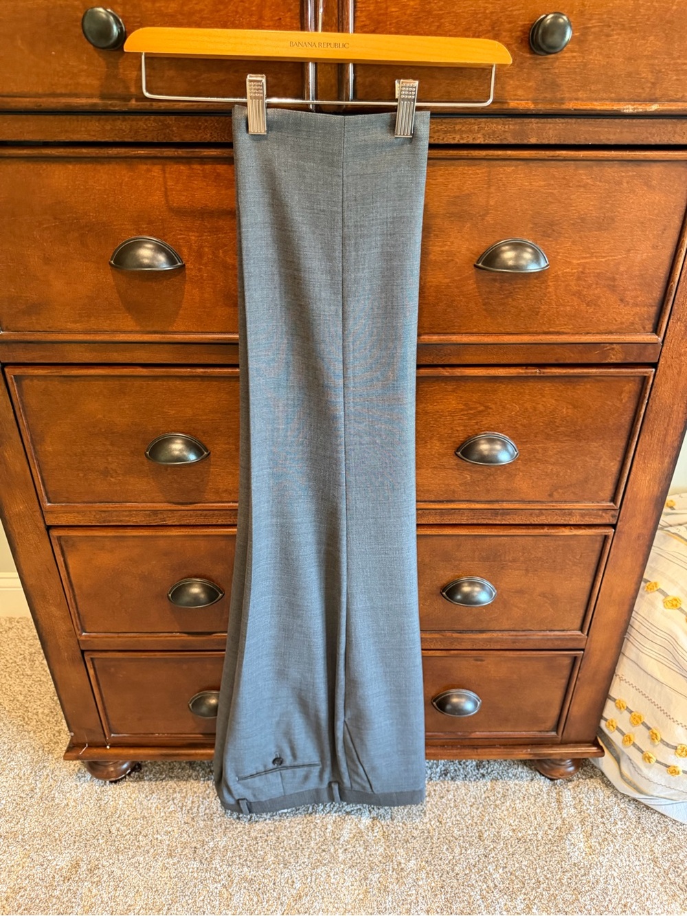 Banana Republic Men's Gray Dress Pants
